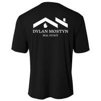 Dylan Mostyn Real Estate Black & White Logo Cooling Performance Crew T-Shirt