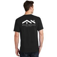 Dylan Mostyn Real Estate Black & White Logo T-Shirt