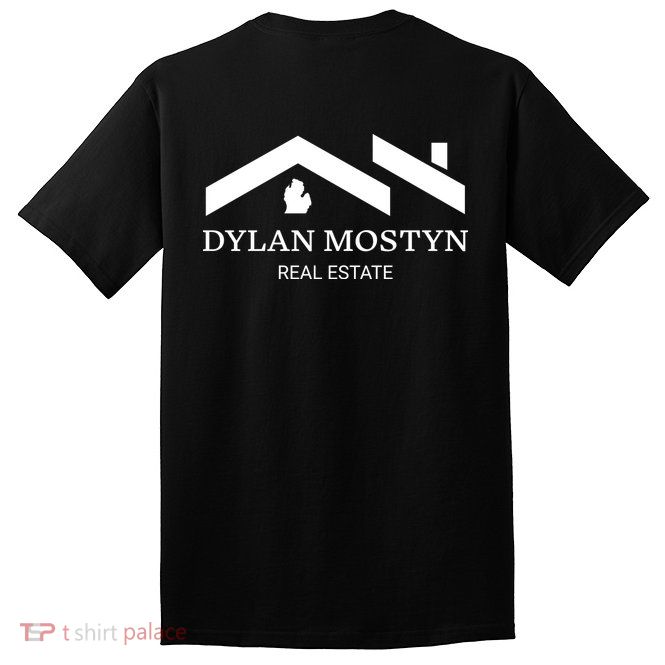 Dylan Mostyn Real Estate Black & White Logo Tall T-Shirt