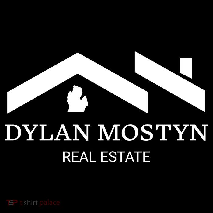 Dylan Mostyn Real Estate Black & White Logo Tall T-Shirt