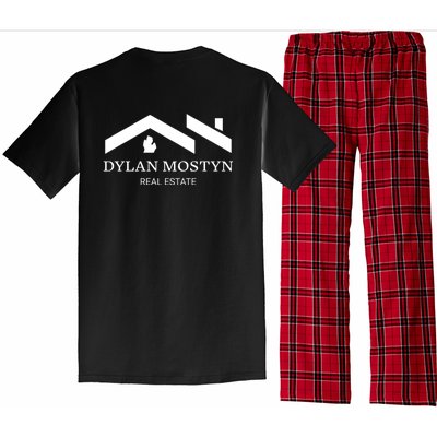 Dylan Mostyn Real Estate Black & White Logo Pajama Set