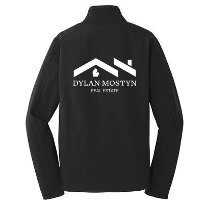 Dylan Mostyn Real Estate Black & White Logo Core Soft Shell Jacket