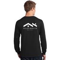 Dylan Mostyn Real Estate Black & White Logo Tall Long Sleeve T-Shirt