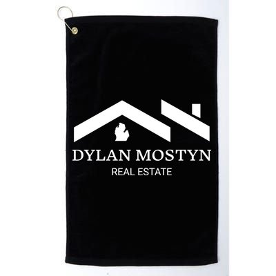 Dylan Mostyn Real Estate Black & White Logo Golf Towel