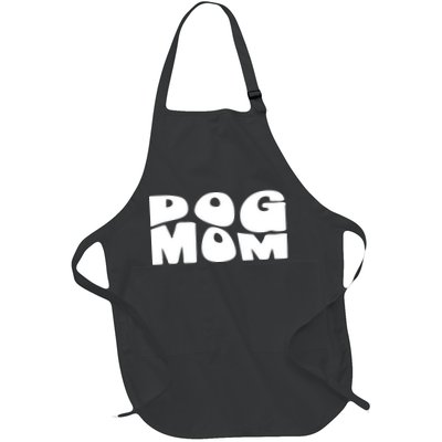Dog Mom Retro Groovy Funny Pod Apron