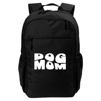 Dog Mom Retro Groovy Funny Pod Backpack