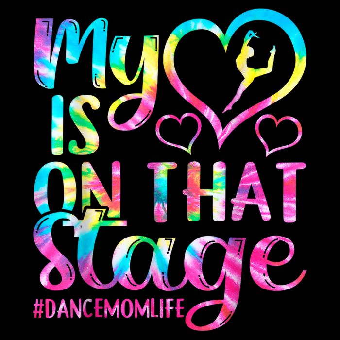 Dance Mom Retro My Heart Is On That Stage Dance Recital  Button