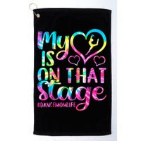 Dance Mom Retro My Heart Is On That Stage Dance Recital  Golf Towel