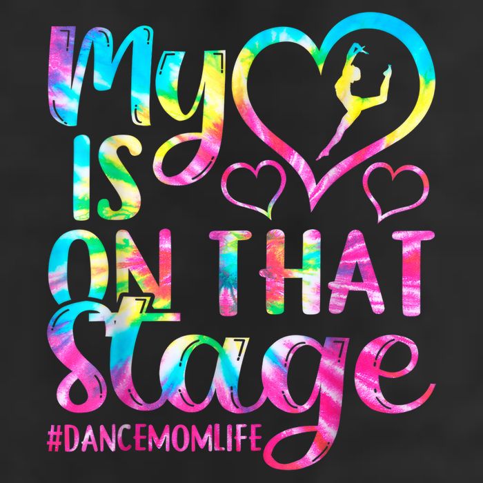 Dance Mom Retro My Heart Is On That Stage Dance Recital  Golf Towel