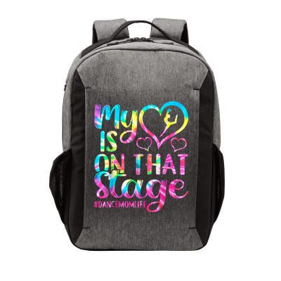 Dance Mom Retro My Heart Is On That Stage Dance Recital  Vector Backpack