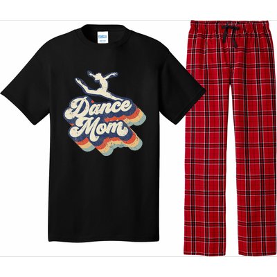 Dance Mom Retro Sunset Dance Mom Life Christmas Mother's Day Pajama Set