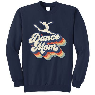 Dance Mom Retro Sunset Dance Mom Life Christmas Mother's Day Tall Sweatshirt