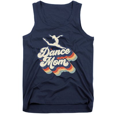 Dance Mom Retro Sunset Dance Mom Life Christmas Mother's Day Tank Top