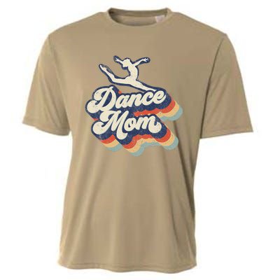 Dance Mom Retro Sunset Dance Mom Life Christmas Mother's Day Cooling Performance Crew T-Shirt