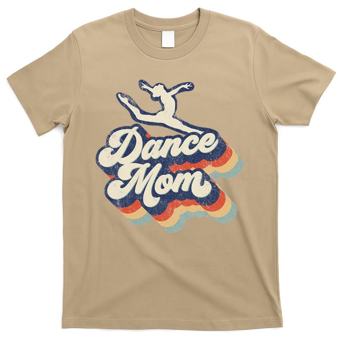 Dance Mom Retro Sunset Dance Mom Life Christmas Mother's Day T-Shirt