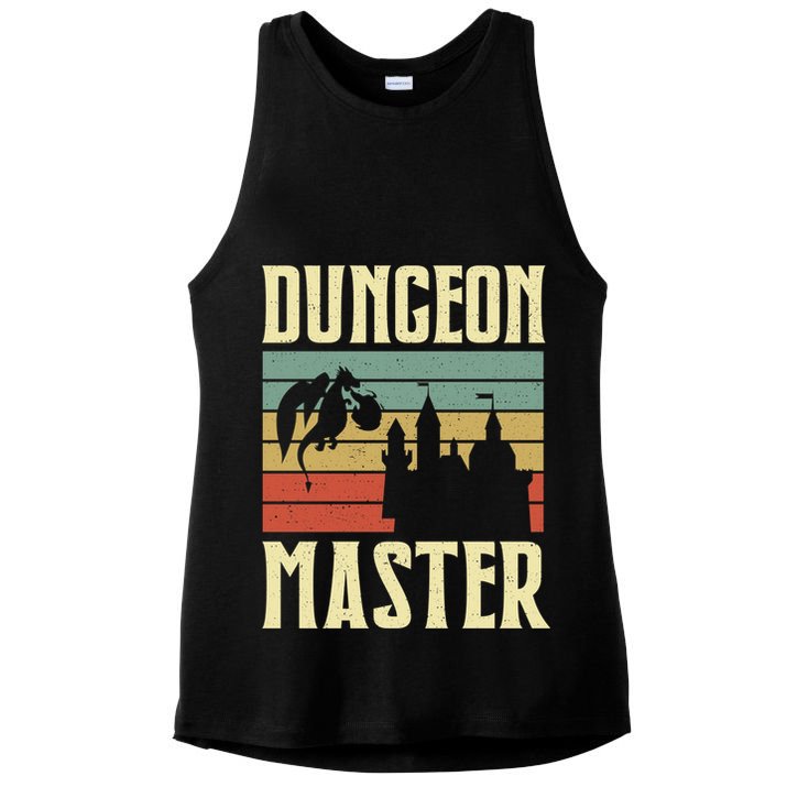 Dungeon Master Retro Ladies PosiCharge Tri-Blend Wicking Tank