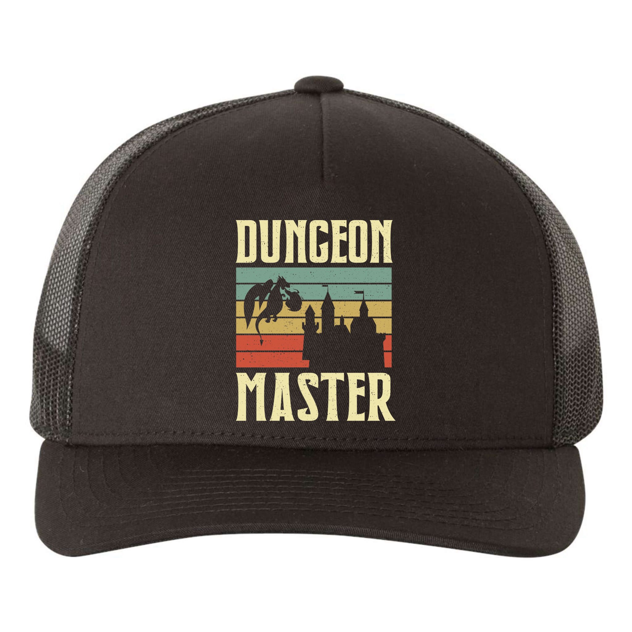 Dungeon Master Retro Yupoong Adult 5-Panel Trucker Hat