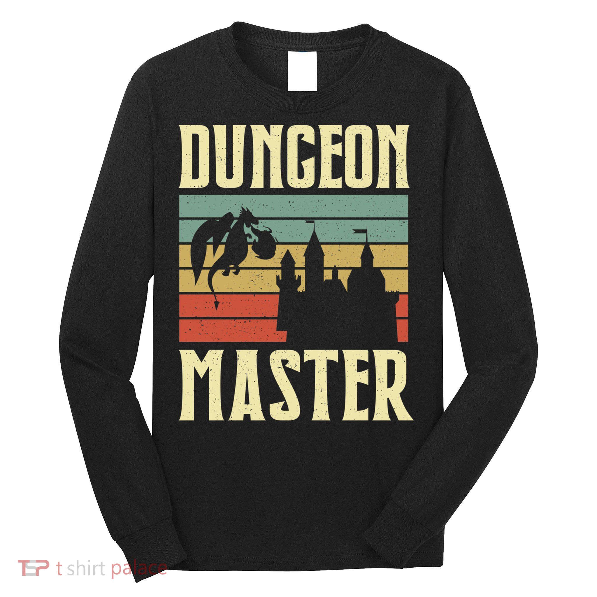 Dungeon Master Retro Long Sleeve Shirt