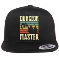 Dungeon Master Retro Flat Bill Trucker Hat