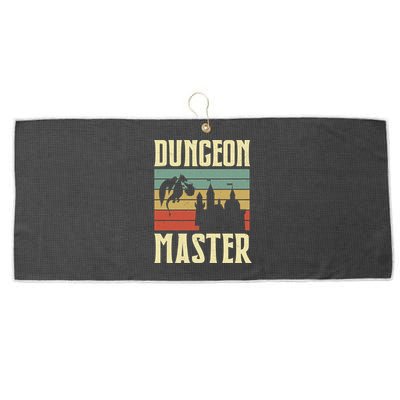 Dungeon Master Retro Large Microfiber Waffle Golf Towel