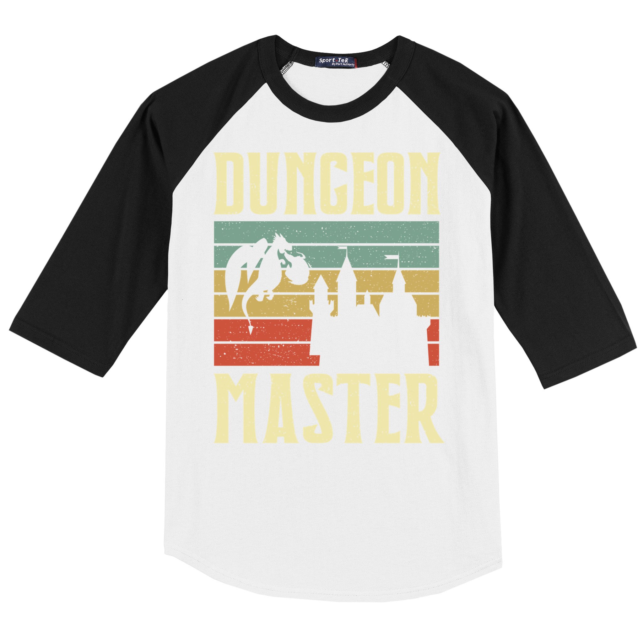 Dungeon Master Retro Baseball Sleeve Shirt