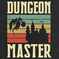 Dungeon Master Retro Golf Towel