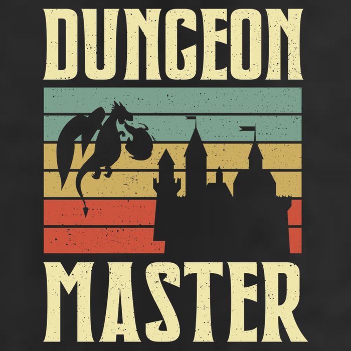 Dungeon Master Retro Golf Towel