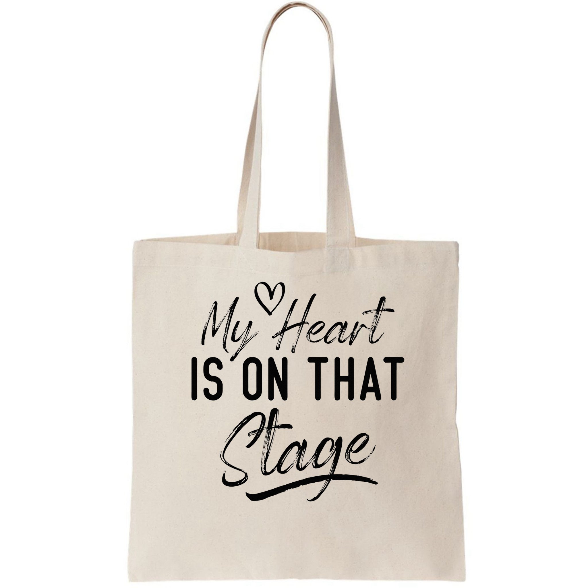 Dance Mom Retro My Heart Is On That Stage Dance Mom Life Bag