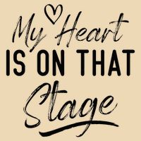 Dance Mom Retro My Heart Is On That Stage Dance Mom Life Bag