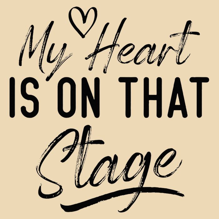 Dance Mom Retro My Heart Is On That Stage Dance Mom Life Bag