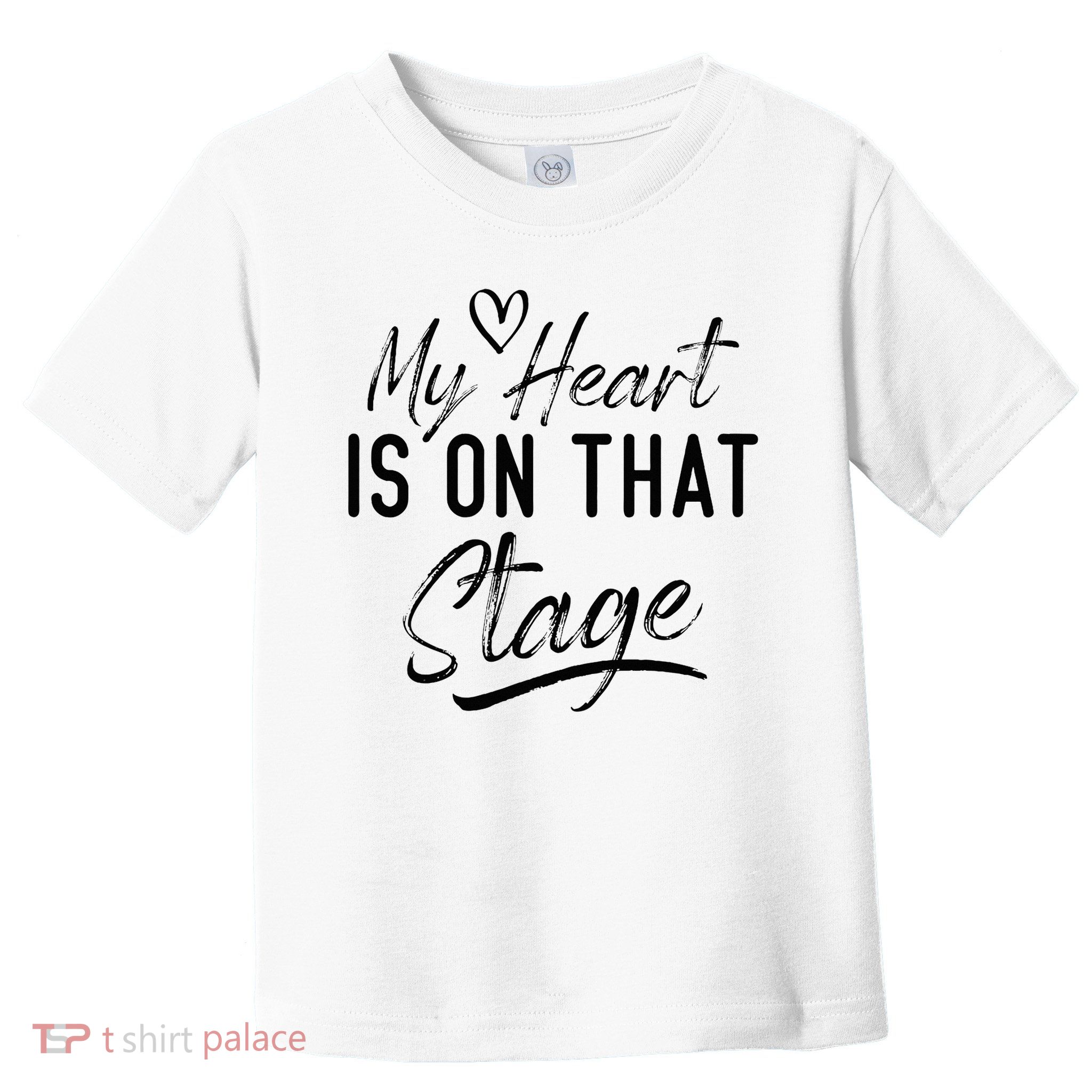 Dance Mom Retro My Heart Is On That Stage Dance Mom Life Toddler T-Shirt
