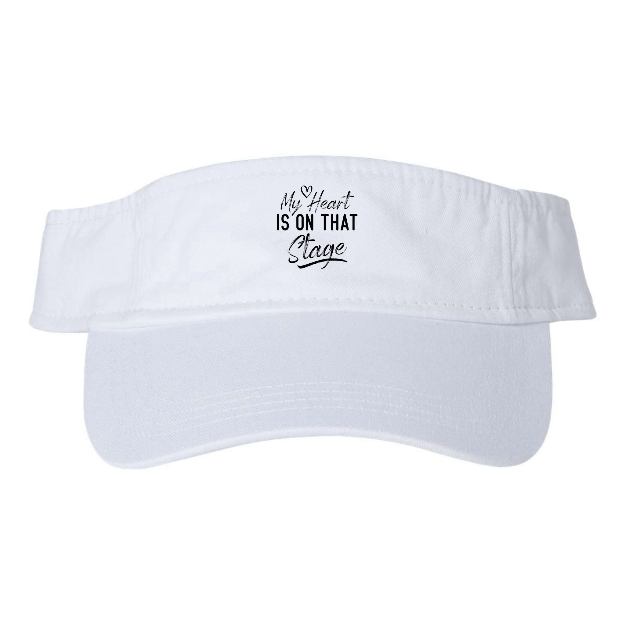 Dance Mom Retro My Heart Is On That Stage Dance Mom Life Visor