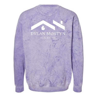 Dylan Mostyn Real Estate Black & White Logo Colorblast Crewneck Sweatshirt