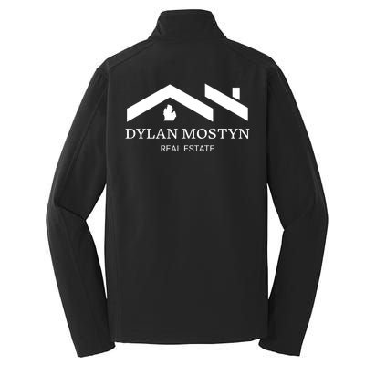 Dylan Mostyn Real Estate Black & White Logo Core Soft Shell Jacket