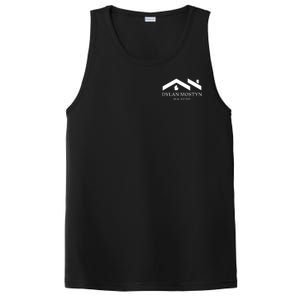 Dylan Mostyn Real Estate Black & White Logo PosiCharge Competitor Tank