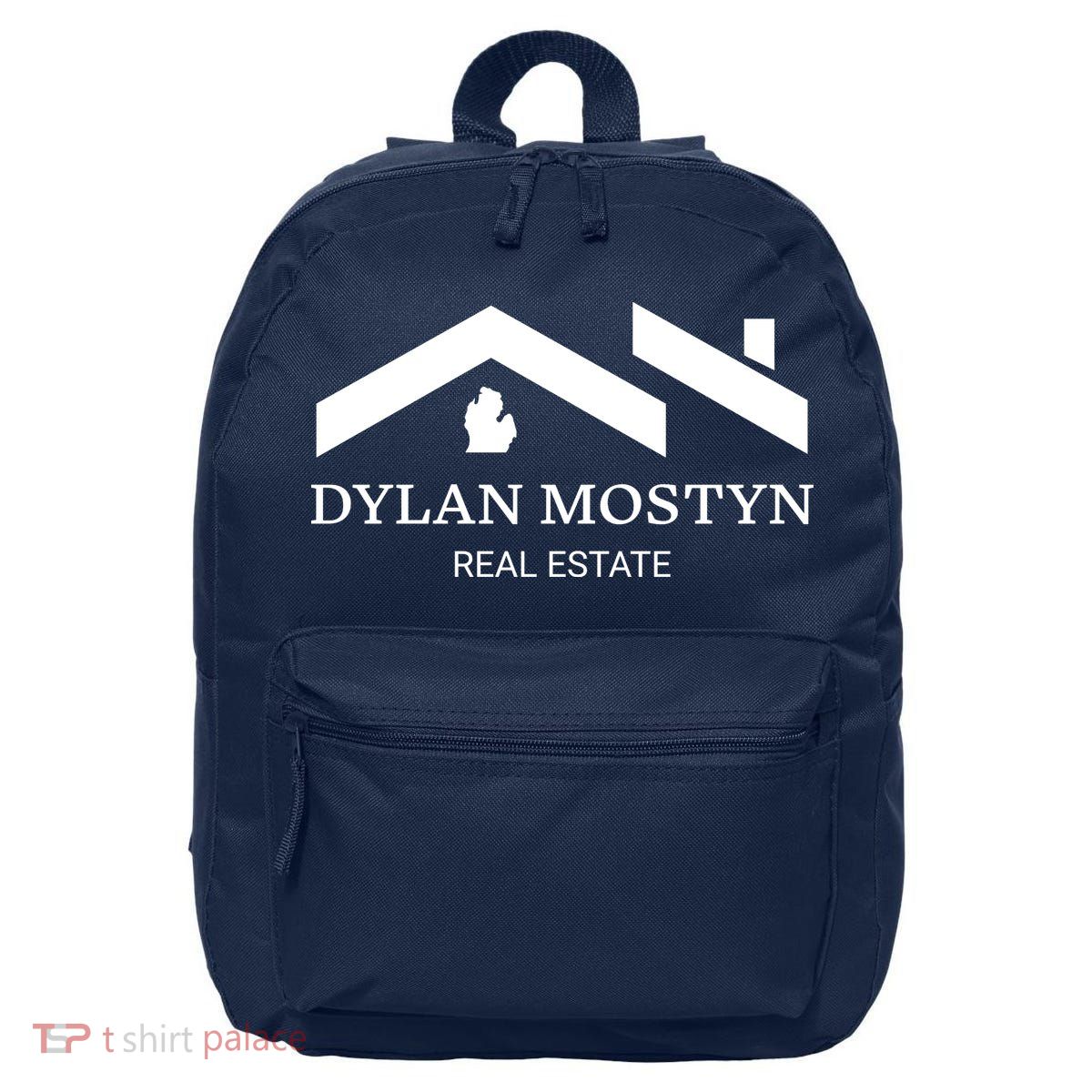 Dylan Mostyn Real Estate Black & White Logo 16 in Basic Backpack