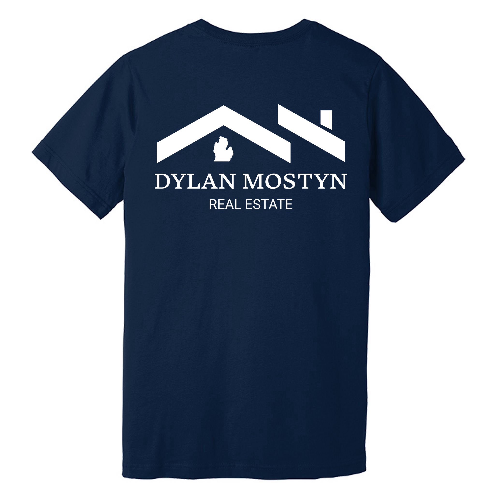 Dylan Mostyn Real Estate Black & White Logo Premium T-Shirt
