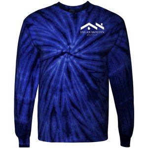 Dylan Mostyn Real Estate Black & White Logo Tie-Dye Long Sleeve Shirt