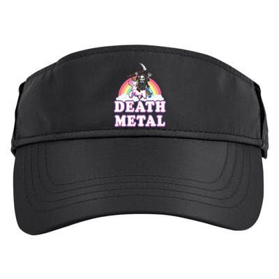 Death Metal Rock Music Rainbow Grim Reaper Riding Unicorn Adult Drive Performance Visor