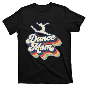 Dance Mom Retro Sunset Dance Mom Life Mother's Day T-Shirt