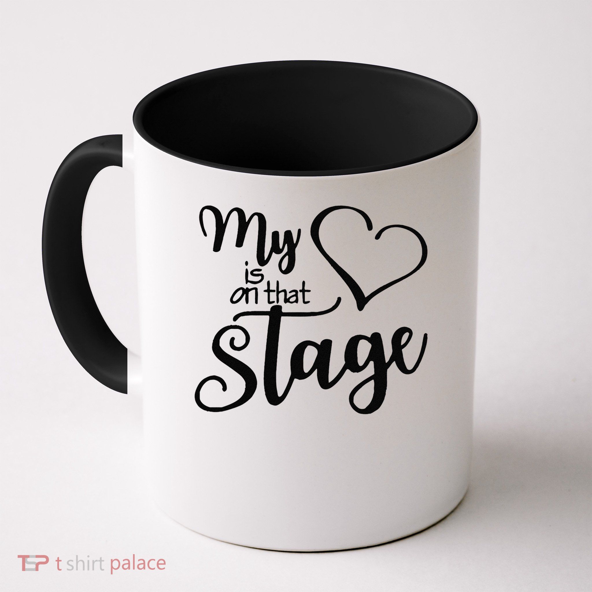 Dance Mom Retro My Heart Is On That Stage Dance Recital Mug