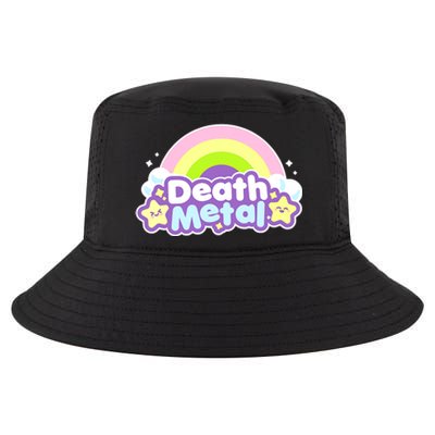 Death Metal Rainbow Halloween Unicorn Rock Concert Cool Comfort Performance Bucket Hat