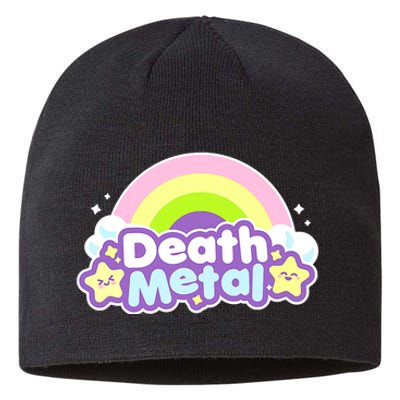 Death Metal Rainbow Halloween Unicorn Rock Concert Sustainable Beanie