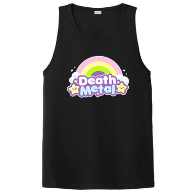 Death Metal Rainbow Halloween Unicorn Rock Concert PosiCharge Competitor Tank