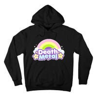 Death Metal Rainbow Halloween Unicorn Rock Concert Tall Hoodie