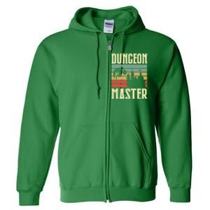 Dungeon Master Retro Full Zip Hoodie