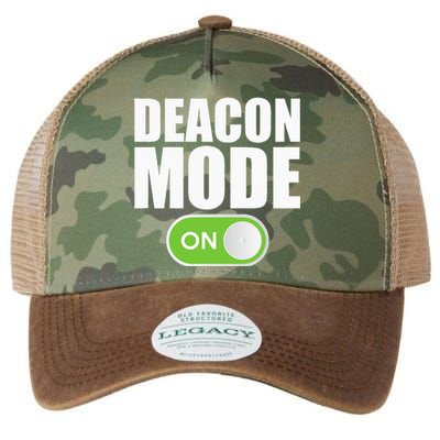 Deacon Mode Religious Christian Minister Catholic Church Legacy Tie Dye Trucker Hat