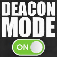 Deacon Mode Religious Christian Minister Catholic Church 7 Panel Mesh Trucker Snapback Hat