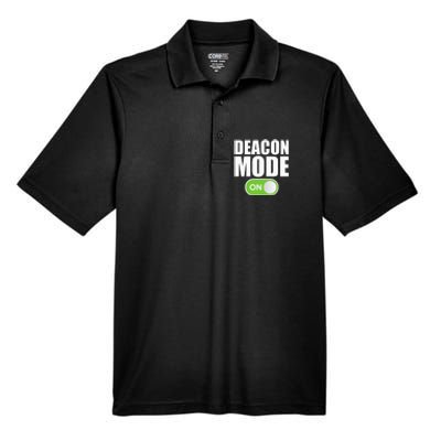 Deacon Mode Religious Christian Minister Catholic Church Men's Origin Performance Piqué Polo