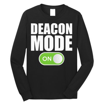 Deacon Mode Religious Christian Minister Catholic Church Long Sleeve Shirt